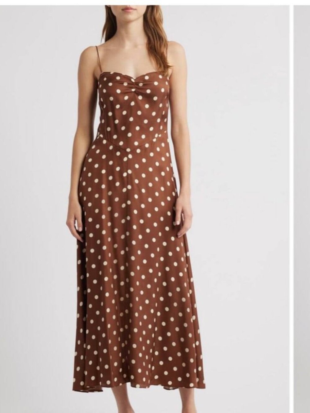 Doen NWOT Lorraine Polka Dot Dress S